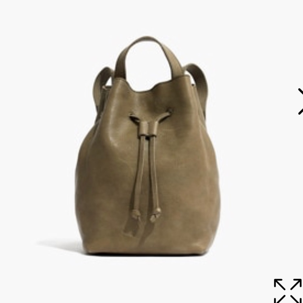 Somerset leather Madewell mini backpack